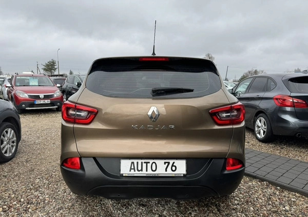 Renault Kadjar cena 54900 przebieg: 119000, rok produkcji 2016 z Lębork małe 742